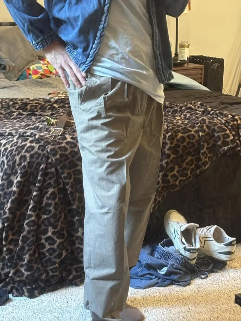 Tommy Hilfiger Men's Grey Trousers
